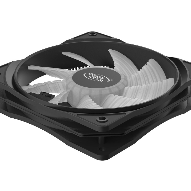 VENTILATOR DEEPCOOL PC RF120W, 120x120x25 mm, 4 white LED, Hydro Bearing, 