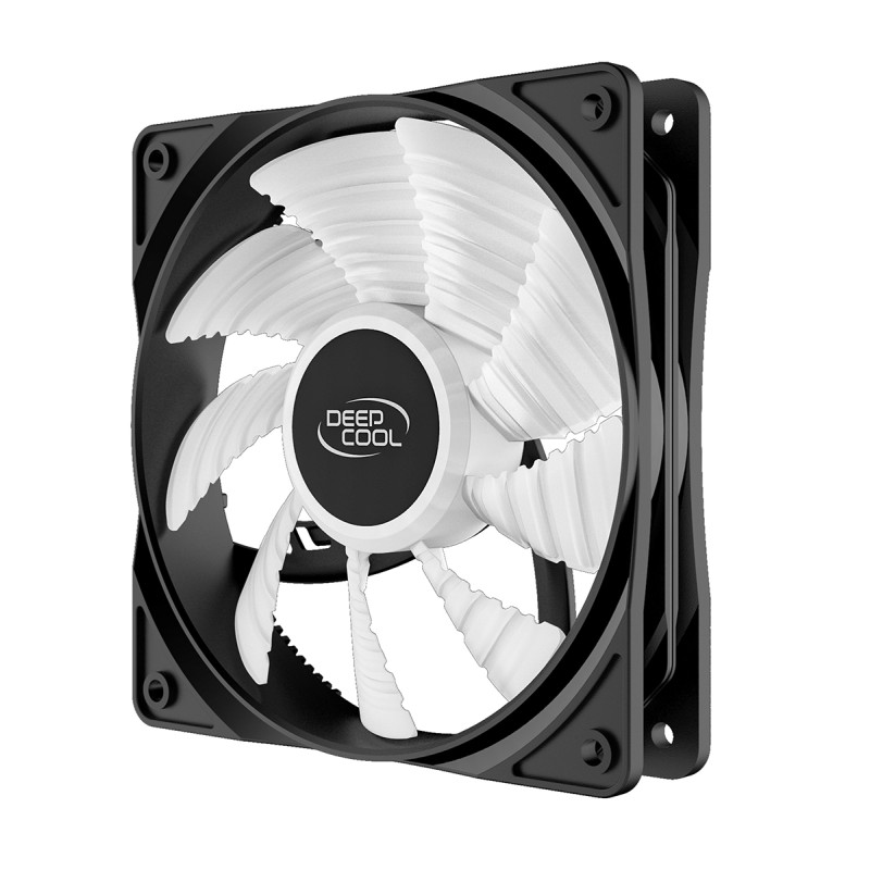 VENTILATOR DEEPCOOL PC RF120W, 120x120x25 mm, 4 white LED, Hydro Bearing, 