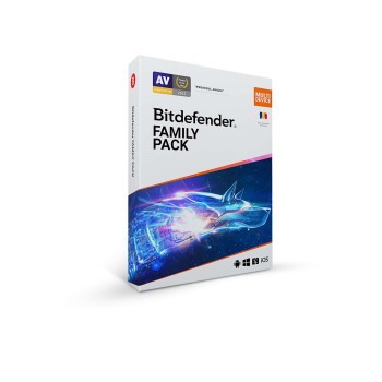 LICENTA Bitdefender anti-malaware Family Pack, 15 utilizatori, 2 ani pt. PC, Smartphone, Tableta, retail 