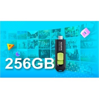 USB 256GB ADATA ACHO-UC300-256G-RBK, 