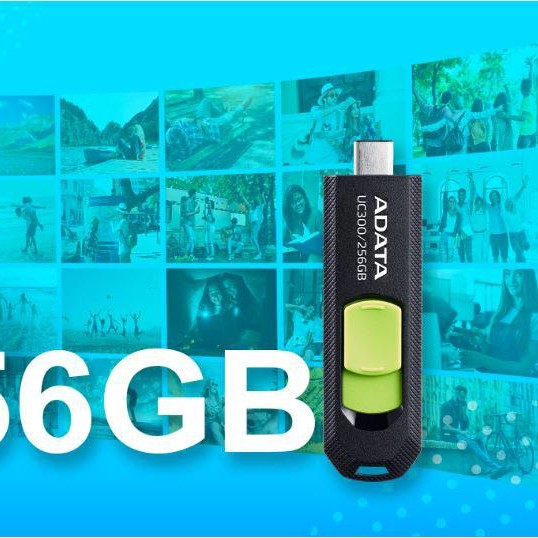 USB 256GB ADATA ACHO-UC300-256G-RBK, 