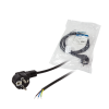 CABLU alimentare LOGILINK 1.8m, intrare Schuko, iesire fire fara conector 3 x 0.75mm2, 10A / 2500W, 1.5m, black, 