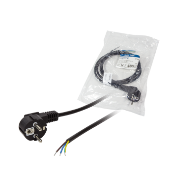 CABLU alimentare LOGILINK 1.8m, intrare Schuko, iesire fire fara conector 3 x 0.75mm2, 10A / 2500W, 1.5m, black, 