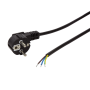 CABLU alimentare LOGILINK 1.8m, intrare Schuko, iesire fire fara conector 3 x 0.75mm2, 10A / 2500W, 1.5m, black, 