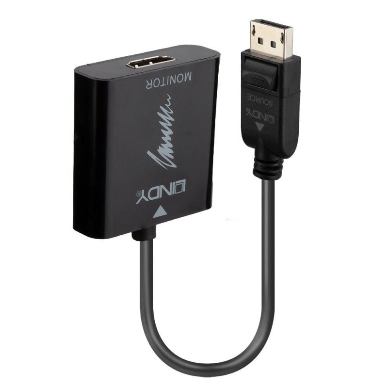 Adaptor Lindy DisplayPort 1.2 - HDMI 2.0, 