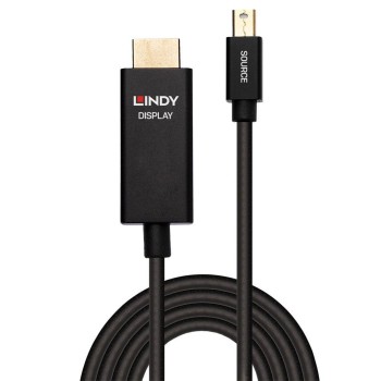 Cablu Lindy 2m Active mDP to HDMI (HDR), 