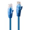Cablu Lindy 2m Cat.6 U/UTP, Blue, 