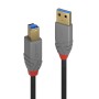Cablu Lindy 2m USB 3.0 Typ A to B, Anthr, 