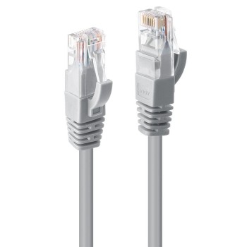 Cablu Lindy 3m Cat.6 U/UTP, Grey, 
