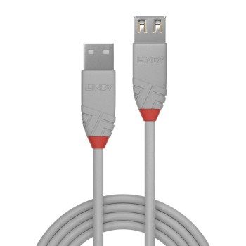 Cablu Lindy 3m USB 2.0 Type A Ext Anthra, 
