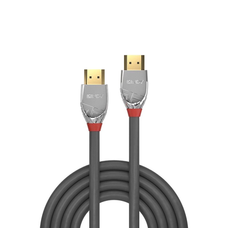 Cablu Lindy 5m High Speed HDMI, Cromo, 