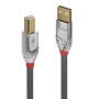 Cablu Lindy 5m USB 2.0 Type A to B Cromo, 