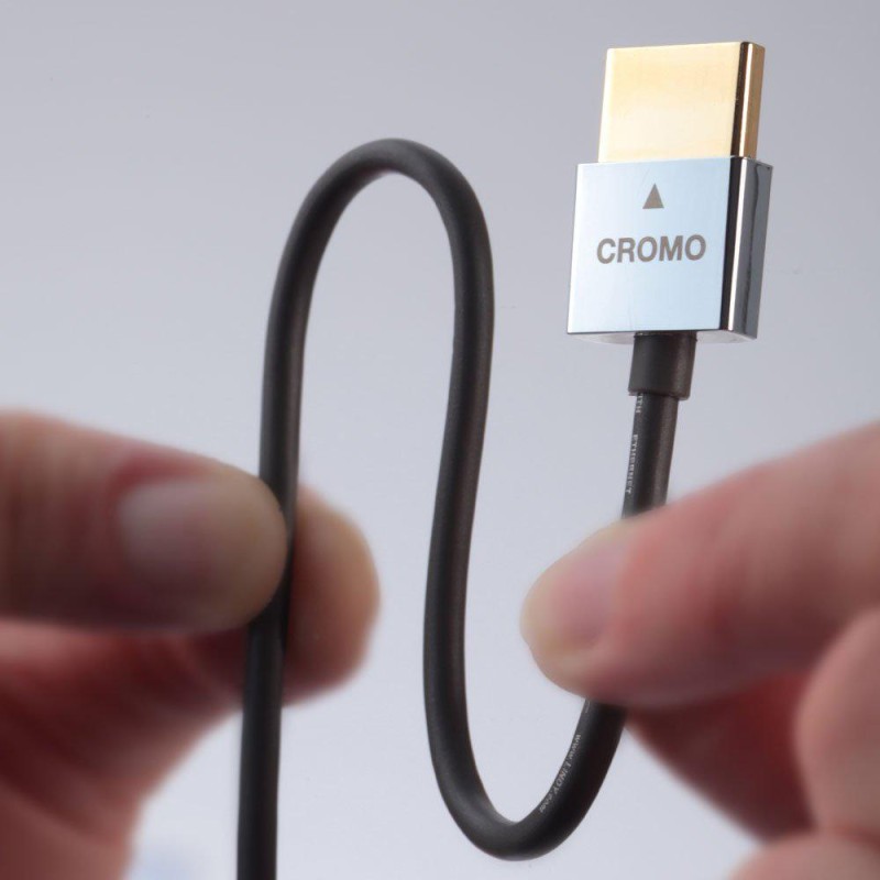Cablu Lindy HDMI - mHDMI Cromo Slim 2m, 