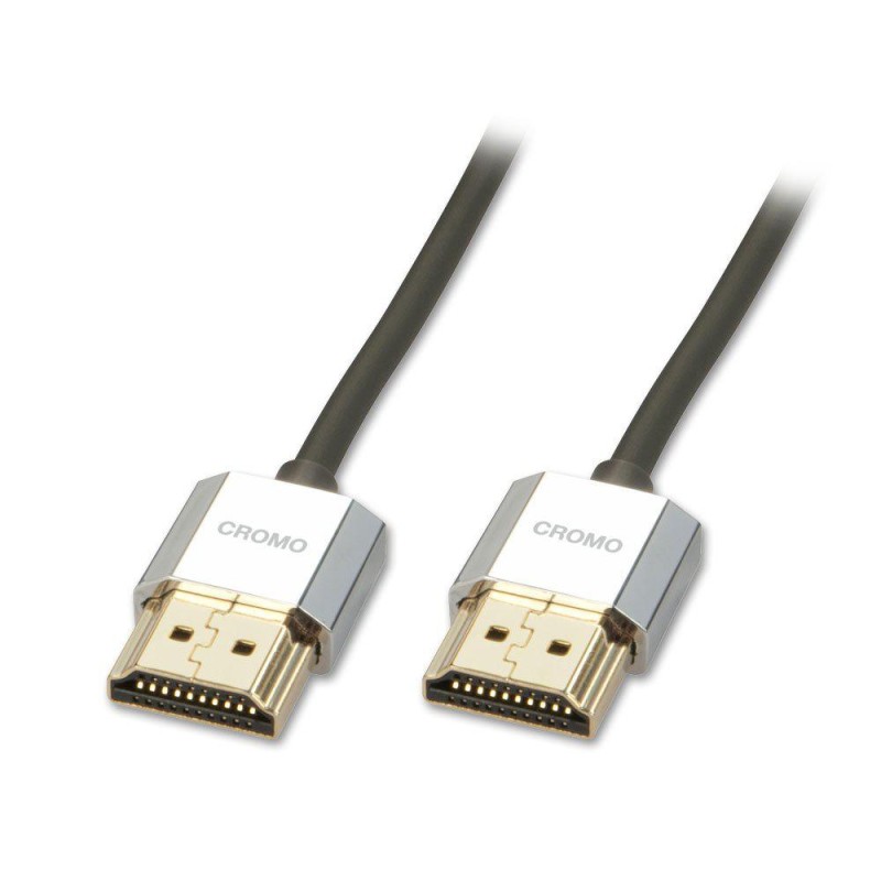 Cablu Lindy HDMI Cromo Slim 2m, 