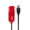 Cablu Lindy USB 2.0, 8m, Active Extensio, 