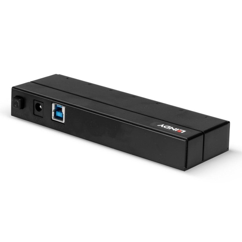 Charging Hub Lindy 7 Port USB 3.1, negru, 