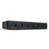 Charging Hub Lindy 7 Port USB 3.1, negru, 