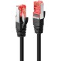 Cablu Lindy 3m Cat.6 S/FTP Network Black, 