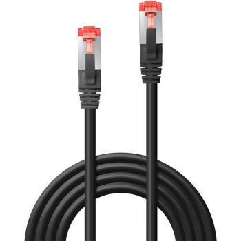 Cablu Lindy 3m Cat.6 S/FTP Network Black, 