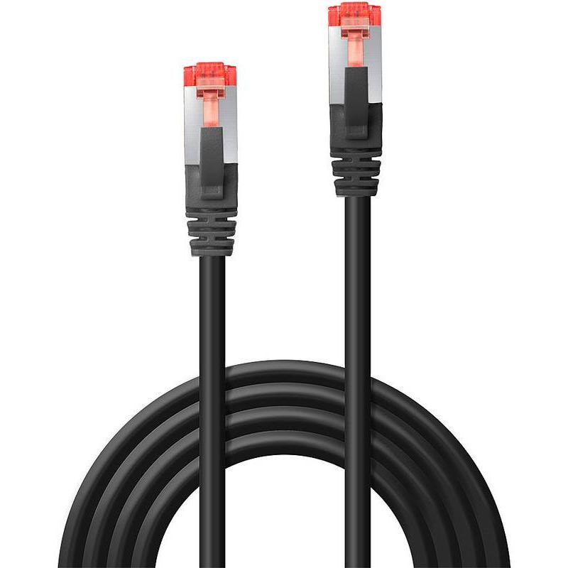 Cablu Lindy 3m Cat.6 S/FTP Network Black, 