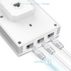 ACCESS POINT TP-LINK wireless AX3000 Mbps dual band Wall Plate WiFi 6, 4x10/100/1000 Mbps Ethernet Ports (1xPoE OUT) 2 antene interne,IEEE802.3af/at PoE,de perete