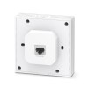 ACCESS POINT TP-LINK wireless AX3000 Mbps dual band Wall Plate WiFi 6, 2x10/100/1000 Mbps Ethernet Ports (1xPoE OUT)2 antene interne,IEEE802.3af/at PoE,de perete 