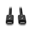 Cablu Lindy Thunderbolt 4, Length 1m, 