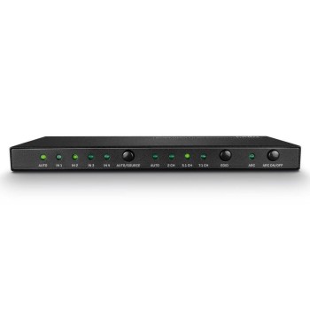 Lindy 4 Port HDMI 18G Switch with Audio, 