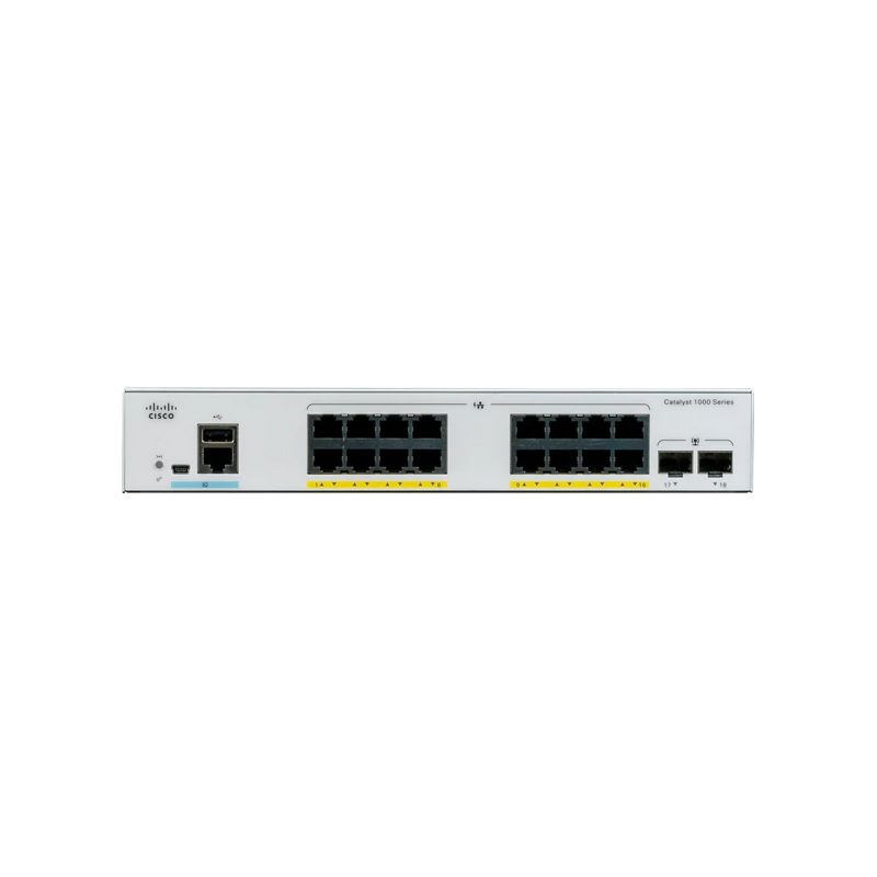 Catalyst 1000 16port GE, POE, 2x1G SFP, 