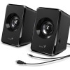 BOXE GENIUS 2.0, RMS:  3W (2 x 1.5W), USB power, black, 