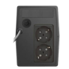UPS FORTRON Line Int.  fara management,   600VA/ 360W, AVR, 2 x socket Schuko, indicatie status cu LED, 1 baterie 12V/7Ah, 
