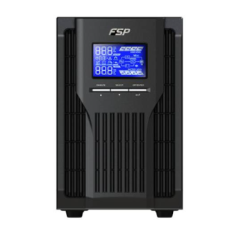 UPS FORTRON Online cu Sinusoida Pura, tower,  2000VA/ 1800W, AVR, 4 x socket IEC, display LCD, 4xbaterie 12V/9Ah, con. USB, RS232, dubla conversie,