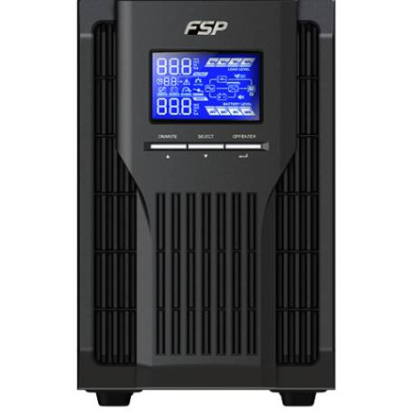 UPS FORTRON Online cu Sinusoida Pura, tower,  2000VA/ 1800W, AVR, 4 x socket IEC, display LCD, 4xbaterie 12V/9Ah, con. USB, RS232, dubla conversie,