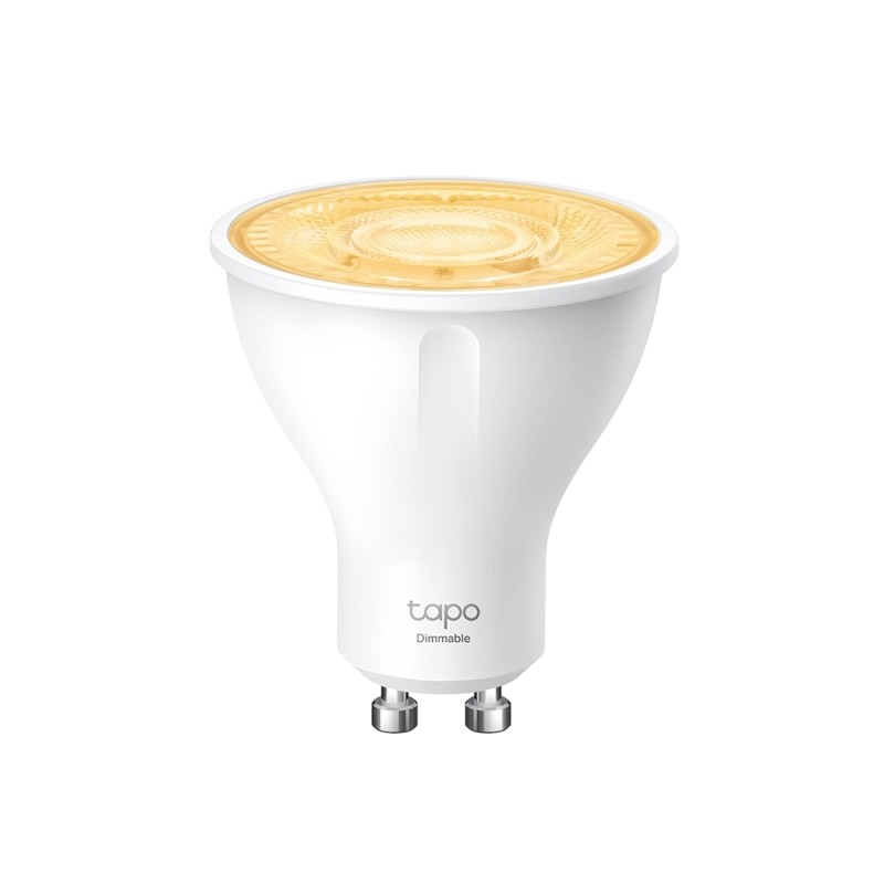 BEC LED wireless TP-LINK, 350lm, 2.9W, fasung GU10, lumina calda 2700K , control prin smartph.cu apl.Tapo, ajustare automata a luminii in fct. de mom zilei 