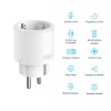 PRIZA inteligenta TP-LINK design compact, Schuko x 1, cu monitorizarea energiei, conectare prin Schuko (T), 16 A, programare prin smartph, BT, WiFi, alb 