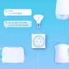 PRIZA inteligenta TP-LINK design compact, Schuko x 1, cu monitorizarea energiei, conectare prin Schuko (T), 16 A, programare prin smartph, BT, WiFi, alb 