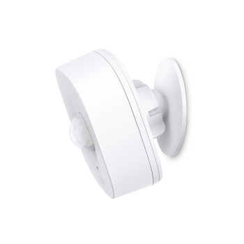 SENZOR SMART de miscare TP-LINK, necesita hub Tapo H100 pentru functionare, raza pana la 7m, programare prin smartphone aplicatia Tapo, 1xbaterii CR2450, WiFi, alb 