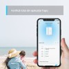 SENZOR SMART de miscare TP-LINK, necesita hub Tapo H100 ptr functionare, securitate pentru ferestre si usi,  progr smartph aplic Tapo, 1xbaterii CR2450, WiFi, alb 