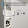 SENZOR SMART de miscare TP-LINK, necesita hub Tapo H100 ptr functionare, securitate pentru ferestre si usi,  progr smartph aplic Tapo, 1xbaterii CR2450, WiFi, alb 