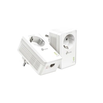 KIT ADAPTOR POWERLINE TP-LINK tehnologie AV,  AV1000, pana la 1000Mbps, 1 port Gigabit, priza AC, 2buc. 