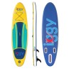 PADDLE BOARD iggy,stand up,gonflabila,305x81x15cm,single layer,suprafata anti-alunecare,acc:1 rucsac,1 aripioara mare,2 aripioare mici,1 kit reparatii,1 cordon siguranta,1 vasla,1 pompa 