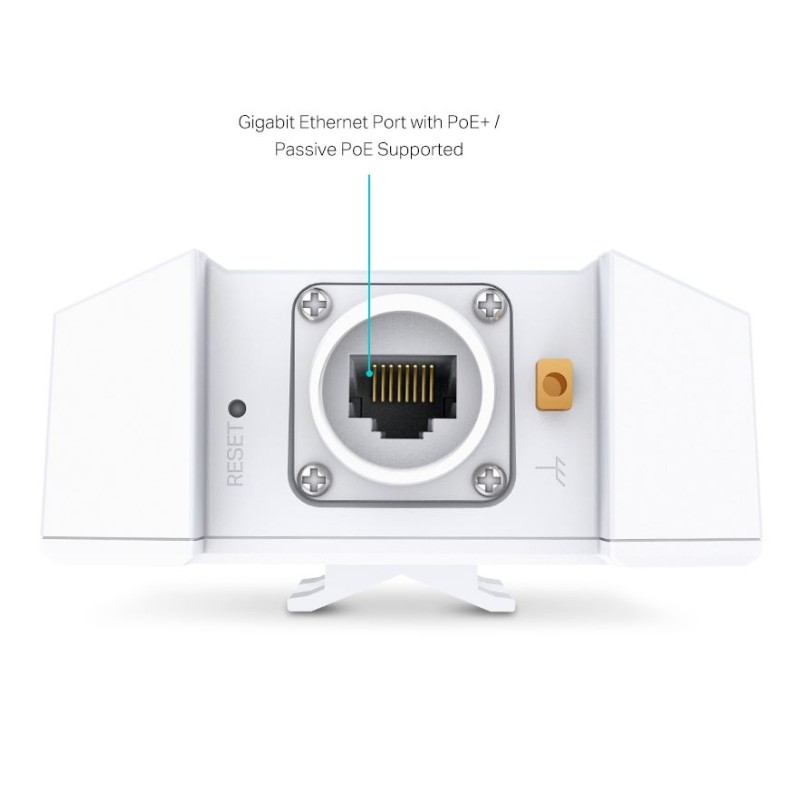 ACCESS POINT TP-LINK wireless AX3000 Mbps dual band WiFi 6, 1 x 10/100/1000 Mbps Ethernet Ports (1xPoE OUT)2 antene interne, IEEE802.3af/at PoE, de perete 