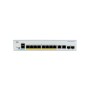 Catalyst 1000 8port GE, POE, Ext PS, 2x1G SFP 