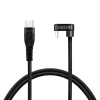 CABLU alimentare si date LOGILINK, pt. smartphone, USB 2.0, USB Type-C (T) la USB Type-C (T) la 180 grade, 2m, 2 x ecranat, aluminiu, negru, 