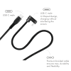 CABLU alimentare si date LOGILINK, pt. smartphone, USB 2.0, USB Type-C (T) la USB Type-C (T) la 180 grade, 3m, 2 x ecranat, aluminiu, negru, 