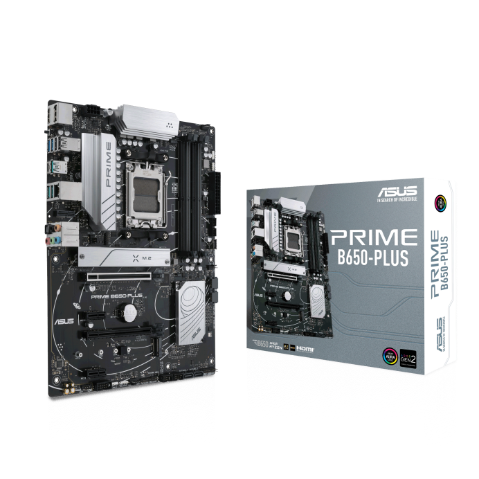 ASUS  PRIME B650-PLUS 1xHDMI 1xDP 4xSATA 6Gb/s ports 