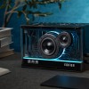 BOXE EDIFIER Gaming desktop, RMS: 40W, Bluetooth 5.3, USB-C, USB-A, AUX, EQs preset 3 moduri, RGB 7 culori, GaN charger 35W, black, 