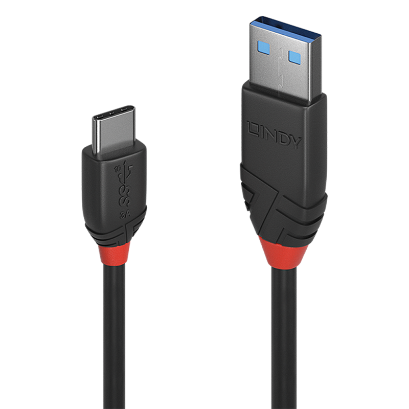 Cablu Lindy 1.5m USB 3.2 Type-A to C 