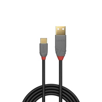 Cablu Lindy 1m USB 2.0 Type A to C 