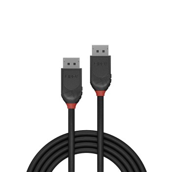 Cablu Lindy DisplayPort 1.2, 0.5m, negru 